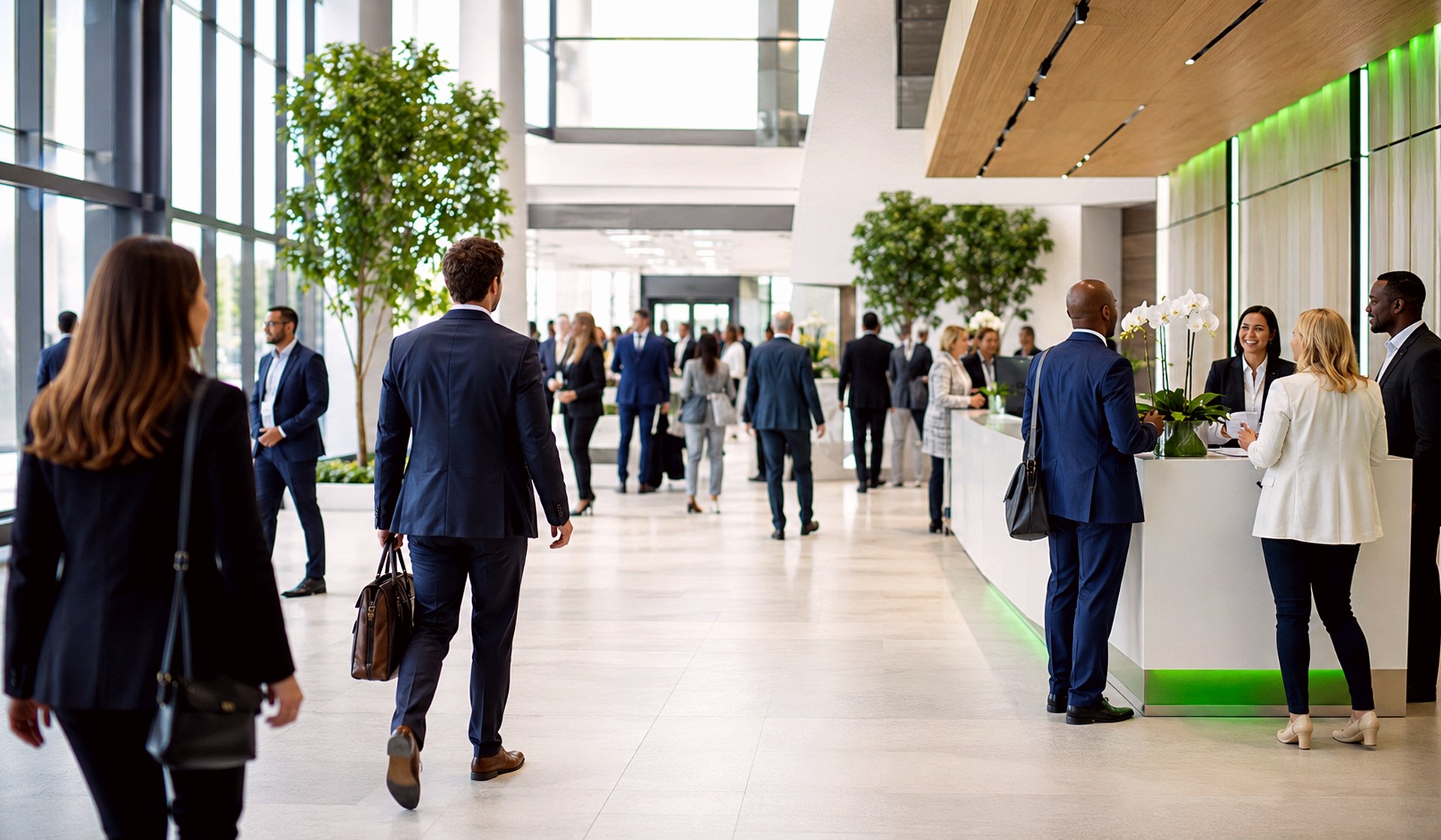 Professional business event venue